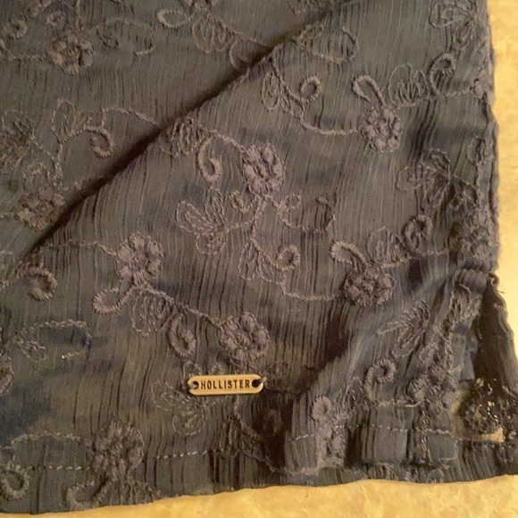 Hollister spaghetti Strap Eyelet lace Top - Picture 10 of 11